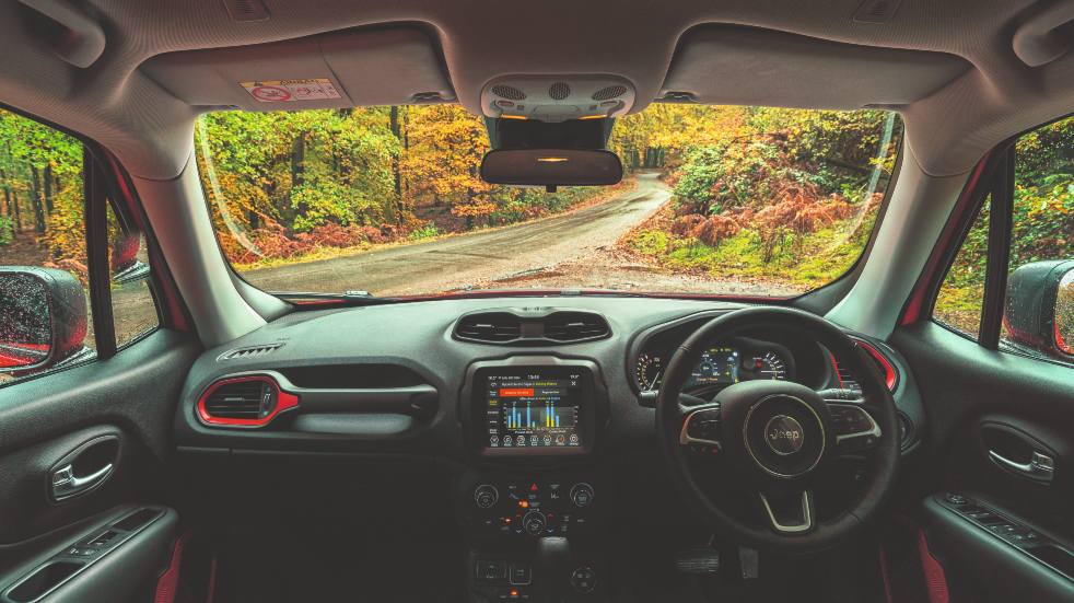 Jeep interior